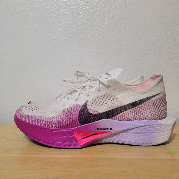 BRAND NEW Nike ZoomX VaporFly Next% 3 Vivid Purple Mens Size 15 Fast SHIPPING main image 7